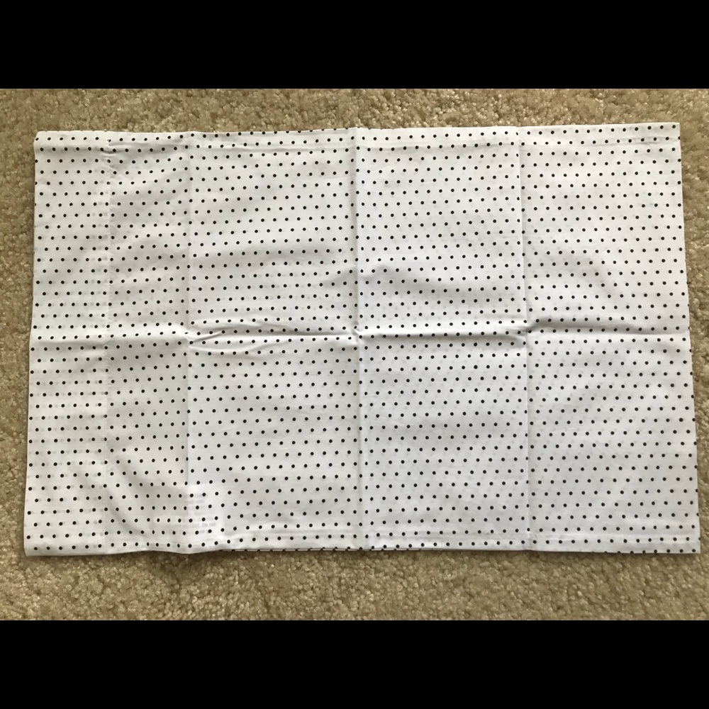 NEW Crate and Kids Swiss Dot Toddler Pillow Case